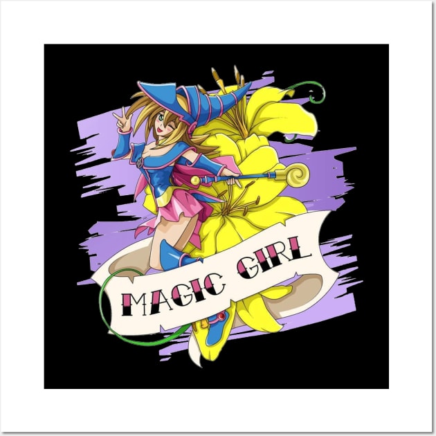 dark magician girl Wall Art by dubcarnage